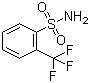 structure of CAS# 1869-24-5, 2-(Trifluoromethyl)benzenesulfonamide