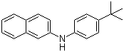 structure of CAS# 1875-67-8, N-(4-tert-Butylphenyl)-2-naphthylamine