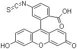structure of CAS# 18861-78-4, Fluorescein 6-isothiocyanate