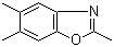结构式 CAS# 19219-98-8, 2,5,6-三甲基苯并噁唑