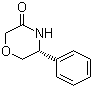 structure of CAS# 192815-71-7, (R)-5-Phenylmorpholin-3-one;(5R)-5-Phenyl-3-morpholinone