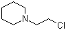 结构式 CAS# 1932-03-2, 1-(2-氯乙基)哌啶; N-(2-氯乙基)哌啶
