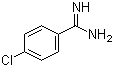 结构式 CAS# 19563-04-3, 4-氯苯甲脒; 对氯苯甲脒