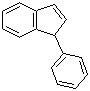 结构式 CAS# 1961-96-2, 1-苯基茚; 1-苯基-1H-茚