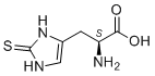(alphaS)-alpha-amino-2,3-dihydro-2-thioxo-1H-Imidazole-4-propanoic acid molecular structure (CAS 2002-22-4)