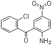 2-Amino-2'-chloro-5-nitro benzophenone molecular structure (CAS 2011-66-7)