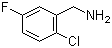 结构式 CAS# 202522-23-4, 2-氯-5-氟苄胺