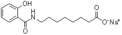 结构式 CAS# 203787-91-1, Salcaprozate sodium