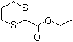结构式 CAS# 20462-00-4, 1,3-二噻烷-2-甲酸乙酯