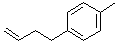 结构式 CAS# 20574-99-6, 1-(3-丁烯-1-基)-4-甲基苯
