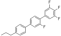 structure of CAS# 205806-87-7, 2',3,4,5-Tetrafluoro-4''-propyl-1,1':4',1''-terphenyl;3-BB(F)B(F,F)-F; PGU 3F