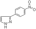 结构式 CAS# 20583-31-7, 3-(4-硝基苯基)-1H-吡唑