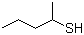 structure of CAS# 2084-19-7, 2-Pentanethiol;2-Mercaptopentane