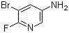 结构式 CAS# 209328-99-4, 2-氟-3-溴-5-氨基吡啶