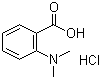 结构式 CAS# 209533-97-1, 2-(二甲基氨基)苯甲酸盐酸盐