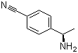 structure of CAS# 210488-53-2, (R)-(+)-1-(4-Cyanophenyl)ethylamine