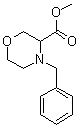 结构式 CAS# 212650-44-7, 4-苄基-3-吗啉羧酸甲酯