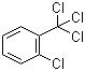 structure of CAS# 2136-89-2, 2-Chlorobenzotrichloride ;1-Chloro-2-(trichloromethyl)benzene; alpha,alpha,alpha,2-Tetrachlorotoluene