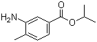 structure of CAS# 21447-47-2, Isopropyl 3-amino-4-methylbenzoate