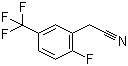 structure of CAS# 220227-59-8, 2-Fluoro-5-(trifluoromethyl)phenylacetonitrile;2-Fluoro-5-trifluoromethylbenzyl cyanide