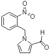 结构式 CAS# 22162-51-2, 1-(2-硝基苄基)-2-吡咯甲醛