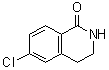 结构式 CAS# 22246-02-2, 6-氯-3,4-二氢异喹啉-1(2H)-酮