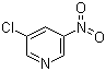 结构式 CAS# 22353-33-9, 3-氯-5-硝基吡啶