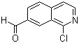 结构式 CAS# 223671-53-2, 1-氯异喹啉-7-甲醛