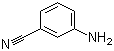 结构式 CAS# 2237-30-1, 间氨基苯甲腈; 3-氨基苯甲腈