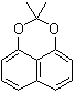 结构式 CAS# 22380-94-5, 2,2-二甲基萘并[1,8-de]-1,3-二恶英