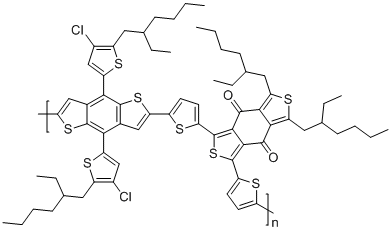 结构式 CAS# 2239295-71-5, PBDB-T-2Cl
