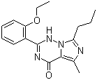 structure of CAS# 224789-21-3, 2-(2-Ethoxyphenyl)-5-methyl-7-propyl-3H-imidazo[5,1-f][1,2,4]triazin-4-one