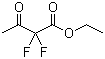 结构式 CAS# 2266-48-0, 2,2-二氟-3-氧代丁酸乙酯