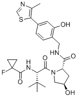 结构式 CAS# 2306193-99-5, VH032-环丙烷-F