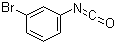 structure of CAS# 23138-55-8, 3-Bromophenyl isocyanate;1-Bromo-3-isocyanatobenzene