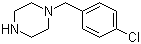 结构式 CAS# 23145-88-2, 1-(4-氯苄基)哌嗪