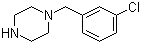 结构式 CAS# 23145-91-7, 1-(3-氯苄基)哌嗪