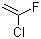 结构式 CAS# 2317-91-1, 1-氯-1-氟乙烯