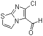 结构式 CAS# 23576-84-3, 6-氯咪唑并[2,1-b][1,3]噻唑-5-甲醛