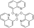 结构式 CAS# 23606-16-8, 三(8-羟基喹啉)-铒
