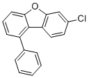 结构式 CAS# 2360830-97-1, 7-氯-1-苯基二苯并[b,d]呋喃