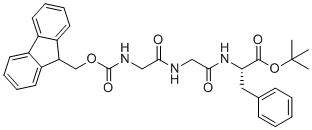结构式 CAS# 236426-37-2, Fmoc-Gly-Gly-Phe-OtBu