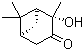 结构式 CAS# 24047-72-1, (1R,2R,5R)-(+)-2-羟基-3-蒎烷酮; (1R,2R,5R)-2-羟基-2,6,6-三甲基-双环[3.1.1]庚-3-酮
