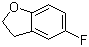 结构式 CAS# 245762-35-0, 5-氟-2,3-二氢苯并[b]呋喃