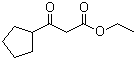structure of CAS# 24922-00-7, Ethyl 3-cyclopentyl-3-oxopropanoate;3-Cyclopentyl-3-oxopropionic acid ethyl ester