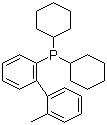结构式 CAS# 251320-86-2, 2-二环己基磷-2'-甲基联苯