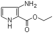 structure of CAS# 252932-48-2, 3-Amino-1H-pyrrole-2-carboxylic acid ethyl ester