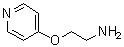 结构式 CAS# 259816-44-9, 2-(4-吡啶基氧基)乙胺