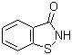 结构式 CAS# 2634-33-5, 1,2-苯并异噻唑-3-酮; BIT