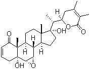 结构式 CAS# 27570-38-3, Withanone